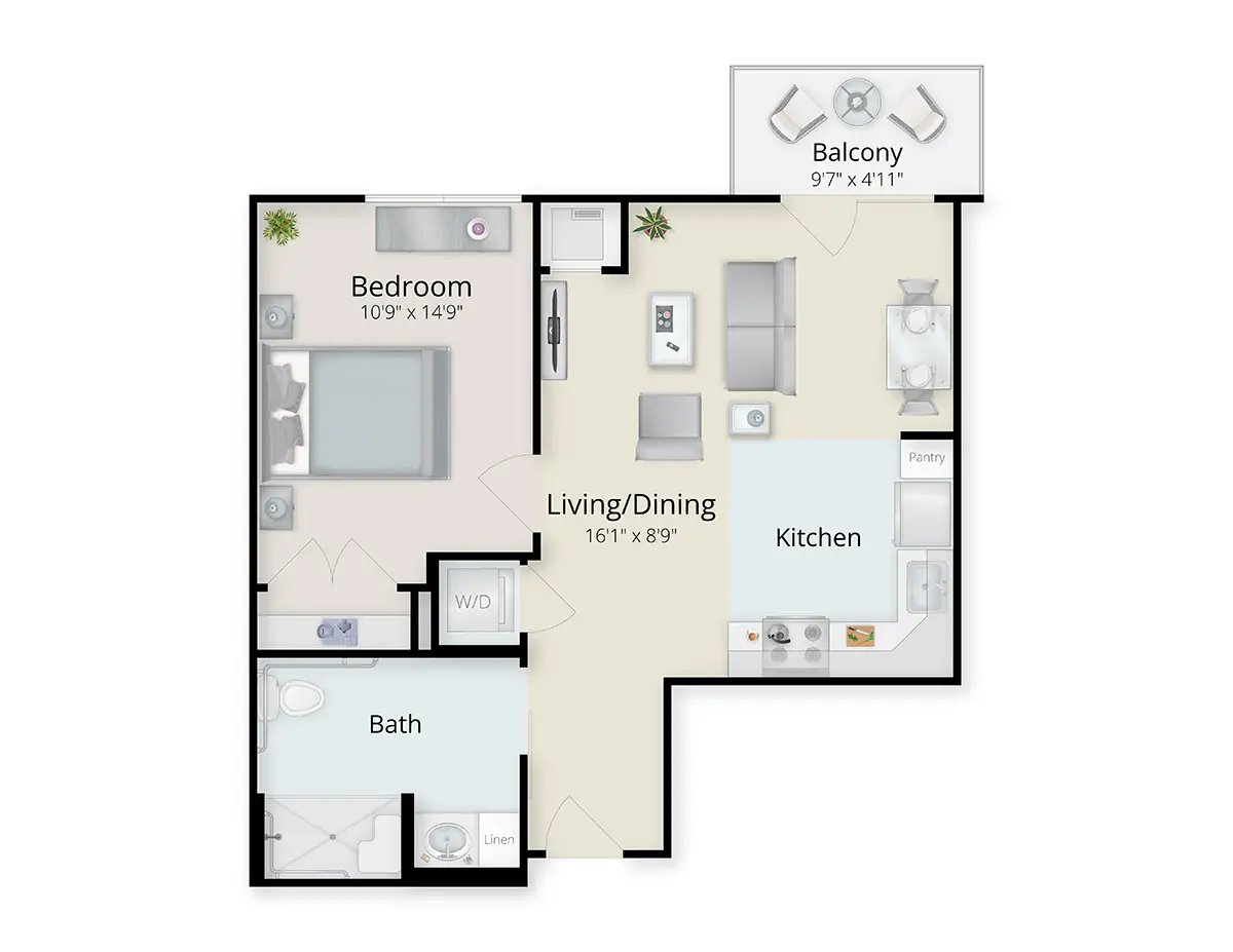 Independent Living One-Bedroom Independent Living One-Bedroom
